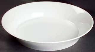 Royal Doulton Fusion White 13 Pasta Serving Bowl, Fine China Dinnerware   White