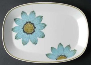 Noritake Up Sa Daisy 13 Oval Serving Platter, Fine China Dinnerware   Progressi