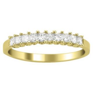 1/2 CT.T.W. Diamond Band Ring in 14K Yellow Gold   Size 5.5