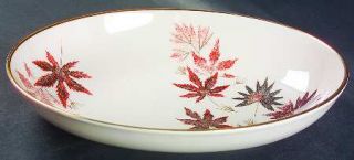 Fine Arts Autumn Symphony (Cream Background) 10 Oval Vegetable Bowl, Fine China