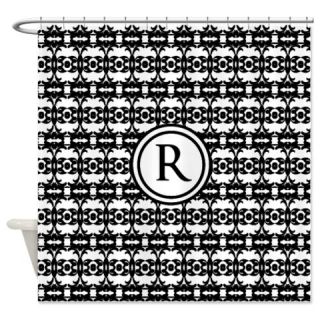  Personalized Monogram Black and white patterned Sh  Use code FREECART at Checkout