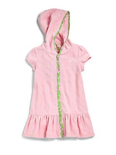 Lilly Pulitzer Kids Girls Cassine Coverup   Pink