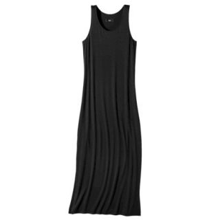Mossimo Womens Knit Maxi Dress   Black L