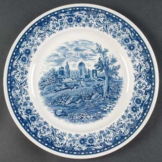 Villeroy & Boch Blue Castle 12 Chop Plate/Round Platter, Fine China Dinnerware