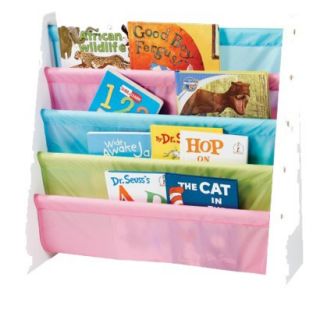 Kids Bookcase Tot Tutors Pastel Book Rack