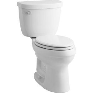 Kohler K 3589 T HW1 CIMARRON Cimarron Comfort Height Two Piece Elongated Toilet