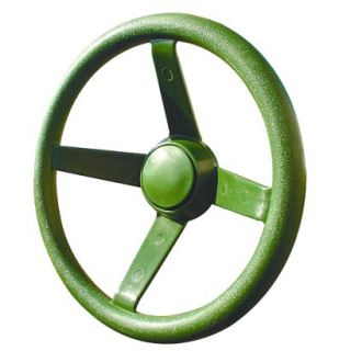 Green Plastic Steering Wheel