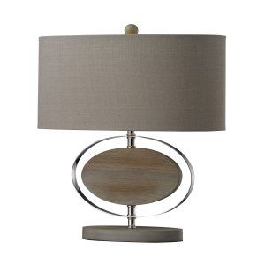Dimond Lighting DMD D2296 Hereford Washed Wood Table Lamp