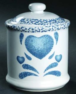 Corning Blue Hearts Coffee Canister, Fine China Dinnerware   Corelle, Blue Heart