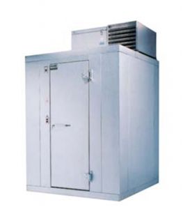 Kolpak Top Mounted Walk In Cooler Unit w/ Dial Thermometer & Hinged Right, 78x70x70 in