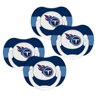 NFL Tennessee Titans 4 Pk Baby Pacifier   3M+
