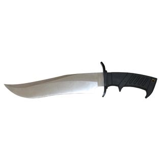 United Cutlery Serpentine Bowie With Compass And Sheath (Black Dimensions 15 inches x 13.5 inches x 2.5 inchesWeight 2.6 pounds Blade materials 7Cr17 Stainless SteelHandle materials ABS Blade length 10.5 inchesHandle length 5 inchesBefore purchasing
