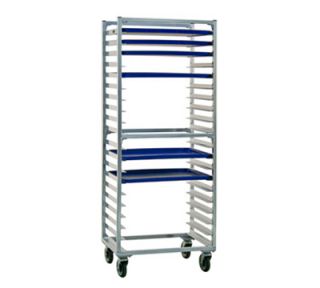 New Age Mobile Full Height Pan Rack w/ (20)18x26 in Pan Capacity & Side Loading Aluminum