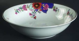 China(Made In China) Imperial Leaf 9 Round Vegetable Bowl, Fine China Dinnerwar