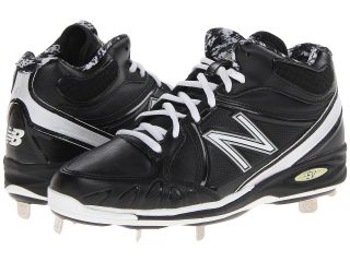 New Balance MB3000 Metal Synthetic Mid Cut Cleat Mens Cleated Shoes (Black)