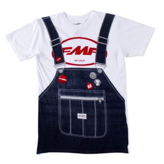 Rm Overalls Tee White In Sizes Medium, Large, Small For Men 930778150