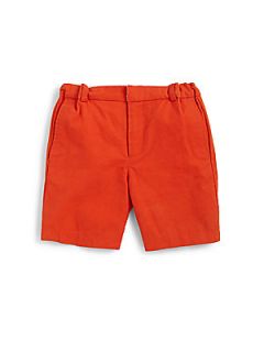 Egg Baby Toddlers & Little Boys Twill Oxford Shorts   Orange