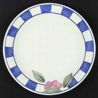 Johnson Brothers Hopscotch Blue Dinner Plate, Fine China Dinnerware   Floral