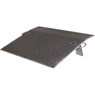 Vestil Economizer Dockplate   Aluminum, 4100 lb. Capacity, 54in.L x 60in.W,