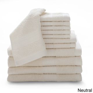 Luxury 100 percent Cotton 12 piece Towel Set With Bath Sheets