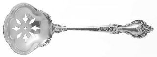 Lunt Delacourt (Sterling,1966) Solid Bon Bon Spoon W/Pierced Bowl   Sterling, 19