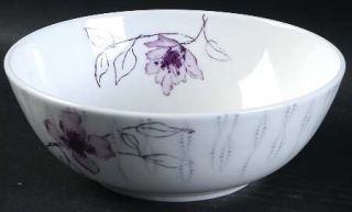 Lenox China Watercolor Amethyst Soup/Cereal Bowl, Fine China Dinnerware   Simply