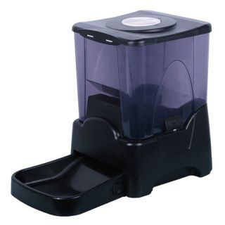 Trademark Global Inc Large Capacity Automatic Pet Feeder   Programmable