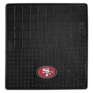 Fanmats San Francisco 49ers Heavy Duty Vinyl Cargo Mat (100 percent vinylDimensions 31 inches high x 31 inches wide)