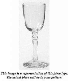 Fostoria Trellis Cordial Glass   Stem #6030, Cut #822