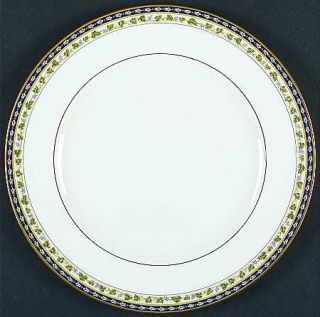 Gorham Grand Tapestry Dinner Plate, Fine China Dinnerware   Grape Vine On Pale Y