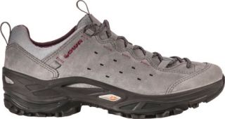 Womens Lowa Tempest Vent   Grey/Berry Lace Up Shoes