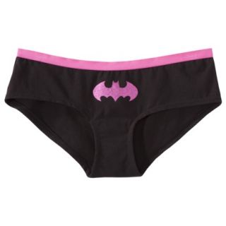 Womens Batman Panty   Black XS