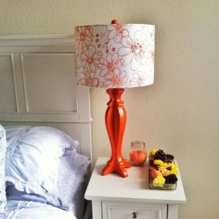 Wayland Floral Shade Modern Table Lamp
