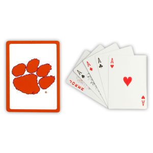 Clemson Tigers Playing Cards