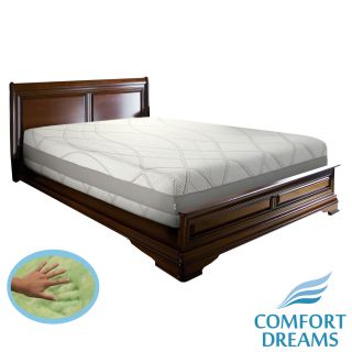 Comfort Dreams Gel infused 13 inch Full Size Memory Foam Mattress / Thermo gel Cover