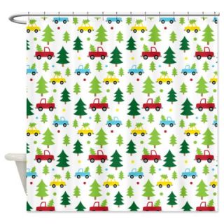  Christmas Tree Shopping Shower Curtain  Use code FREECART at Checkout