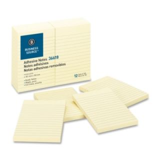 Business Source Ruled Adhesive Note