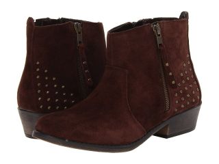 White Mountain Jackie Womens Zip Boots (Brown)