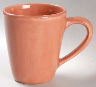 Pottery Barn Sausalito Spice (Terracotta) Mug, Fine China Dinnerware   All Terra