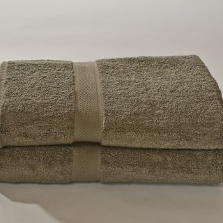 Calcot 600 Gsm Supima Cotton Ring Spun Bath Towels (set Of 2)