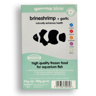 Brine Shrimp plus Garlic Blister Pack Fish Food