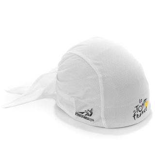 Tour De France Classic White Headwrap (WhiteScreen printed Le Tour de France logoCoolMax fabric wicks away moisture for optimum comfort and performance and creates air flowTie back for a perfect fitDesigned for multipurpose useMachine washableMaterials C