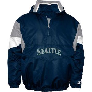 Seattle Mariners GIII MLB Starter Half Zip Jacket