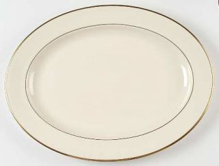 Royal Doulton Heather (Gold Trim, Albion Shape) 16 Oval Serving Platter, Fine C