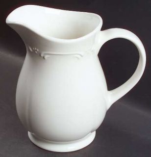 Pfaltzgraff Filigree  32 Oz Pitcher, Fine China Dinnerware   Stoneware,Embossed