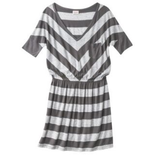 Mossimo Supply Co. Juniors V Neck Dress   Flat Gray L(11 13)