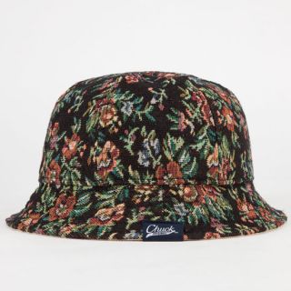 Texture Mens Bucket Hat Black One Size For Men 233509100