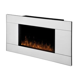 Dimplex Stainless Steel Electric Flame Fireplace