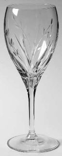 Cristal DArques Durand Eternelle Wine Glass   Cut Swirl&Leaves,No Trim