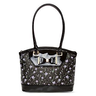 Lulu by Lulu Guinness Hyde Park Chic Domed Tote, Black, Womens